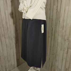 NWT Navy Sag Harbor skirt sz 18w